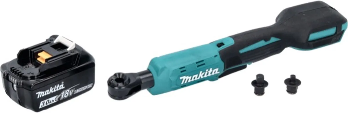 Makita DWR 180 F1 Accu-ratelsleutel 18V 47,5Nm - 1x 3,0Ah Accu - afbeelding 2 van 5