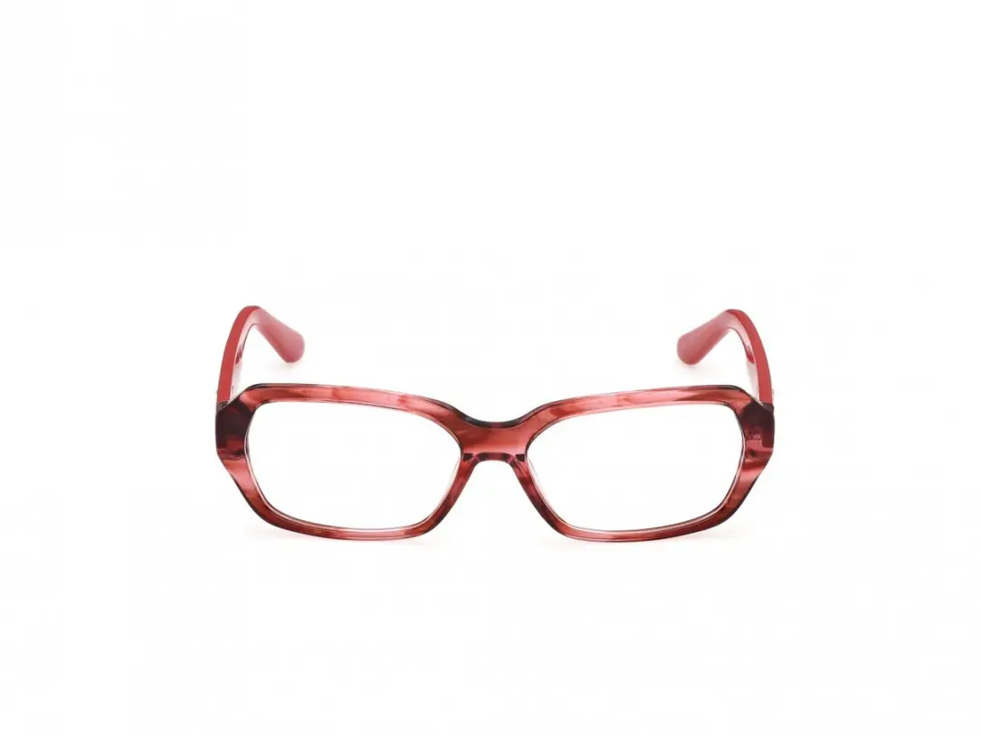 Guess GU50380 Brilmontuur - Vrouw - Red/Horn - afbeelding 2 van 2