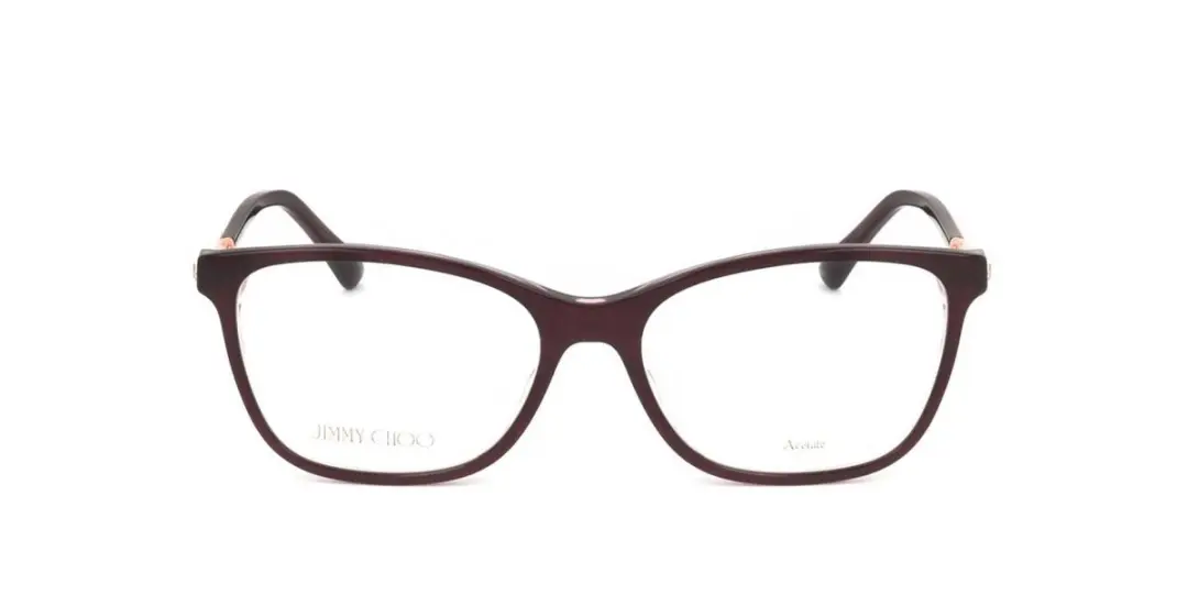 Jimmy Choo JC274 Brilmontuur - Burgundy