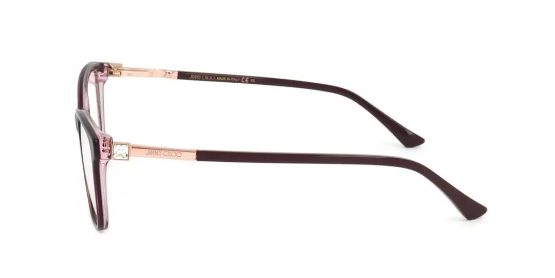 Jimmy Choo JC274 Brilmontuur - Burgundy