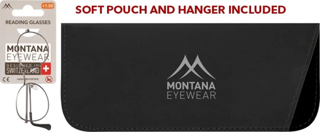 Montana HMR54 Leesbril +2.00 - Antraciet