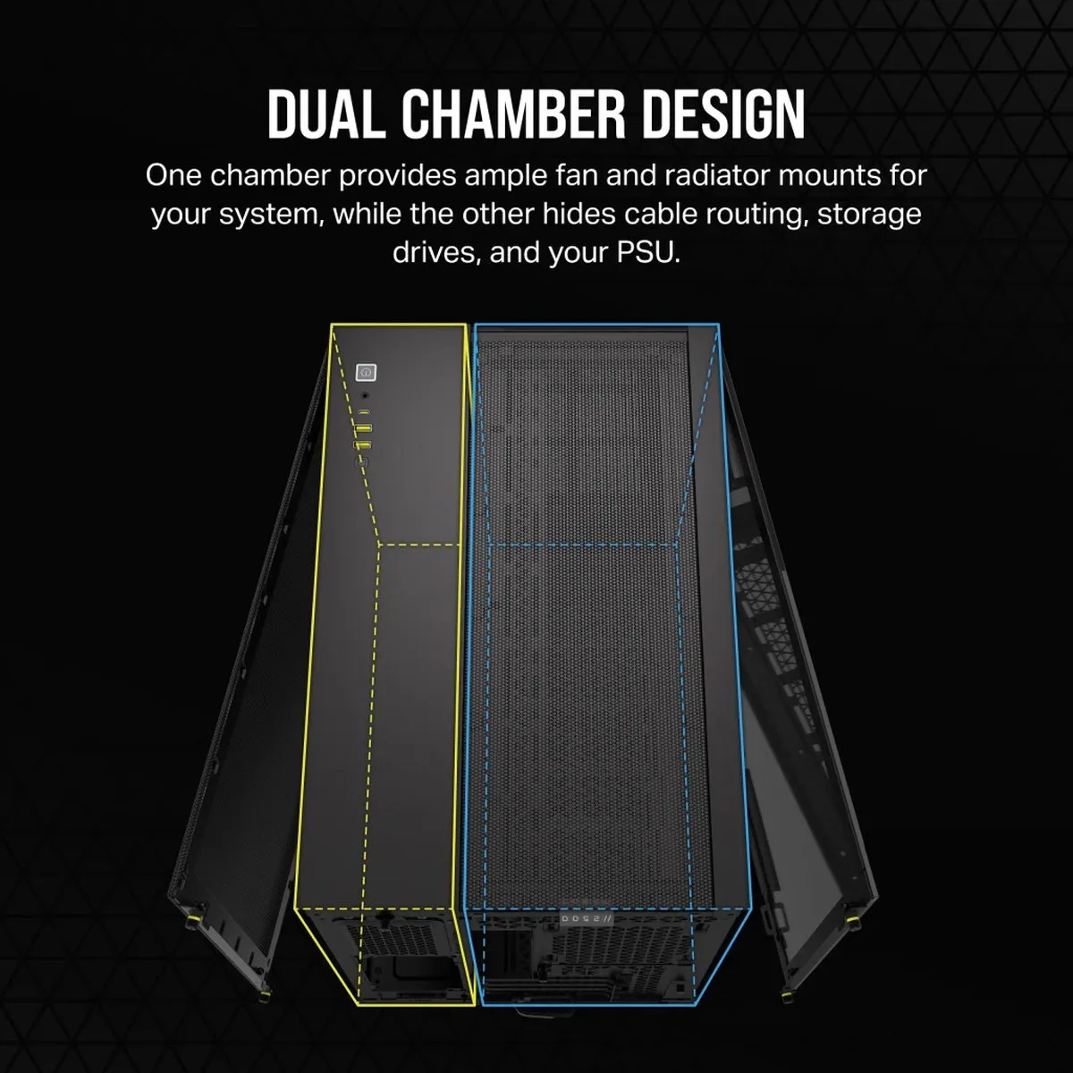Corsair 2500D AIRFLOW Midi Tower - Zwart