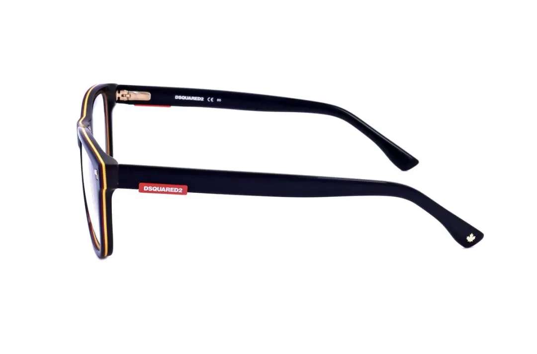 Dsquared2 D2 0007 Brilmontuur - Blauw/Rood