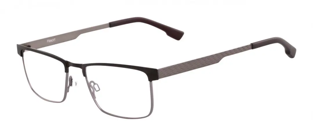 Flexson FLEXON E1035 N Black Brilmonturen
