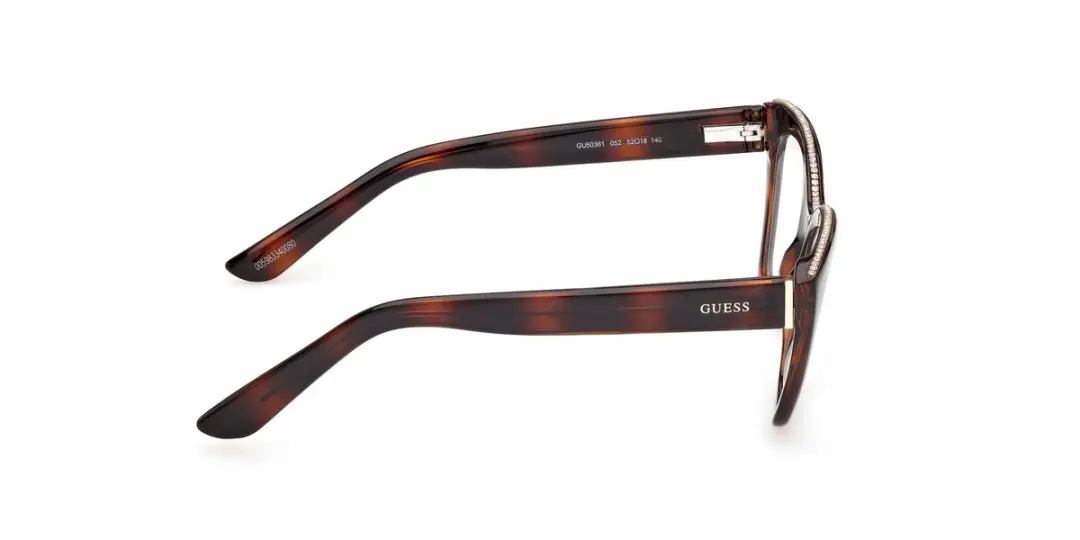 Guess WOMAN Brilmontuur Dark Havana 50/18/140