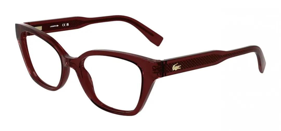 Lacoste L2983 N Transparent Burgundy Brilmontuur