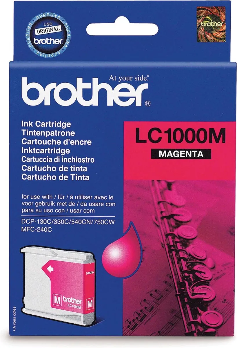 Brother LC-1000M Inktcartridge - Magenta