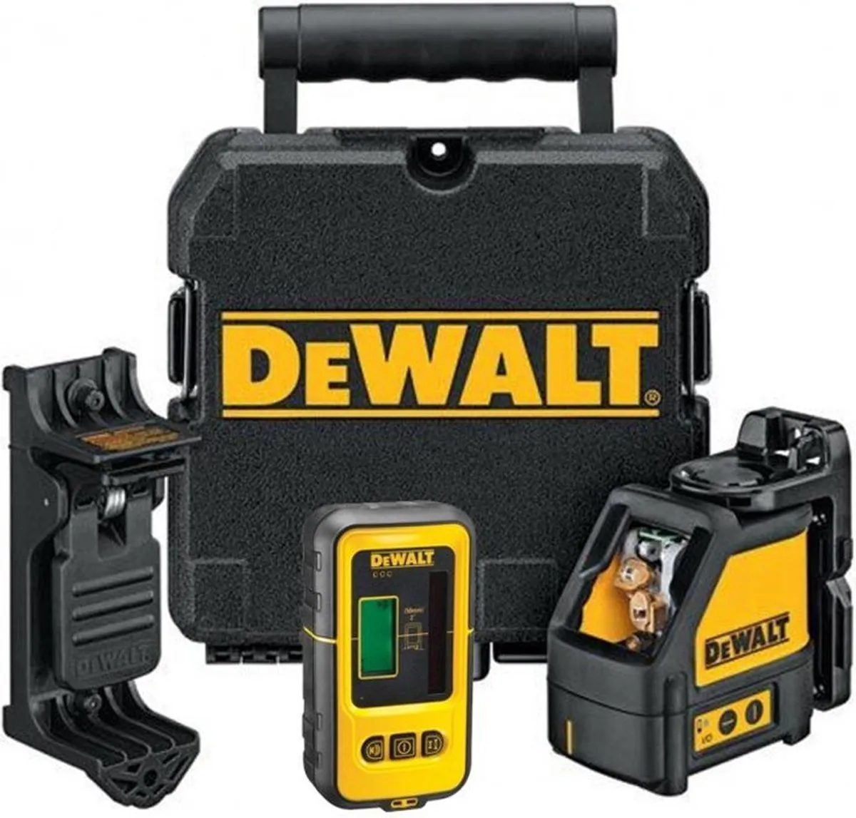 DeWalt DW088KD Kruis Lijnlaser met Ontvanger