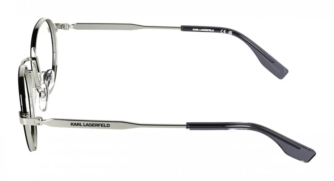 Karl Lagerfeld KL369 Brilmontuur - Zilver/Zwart