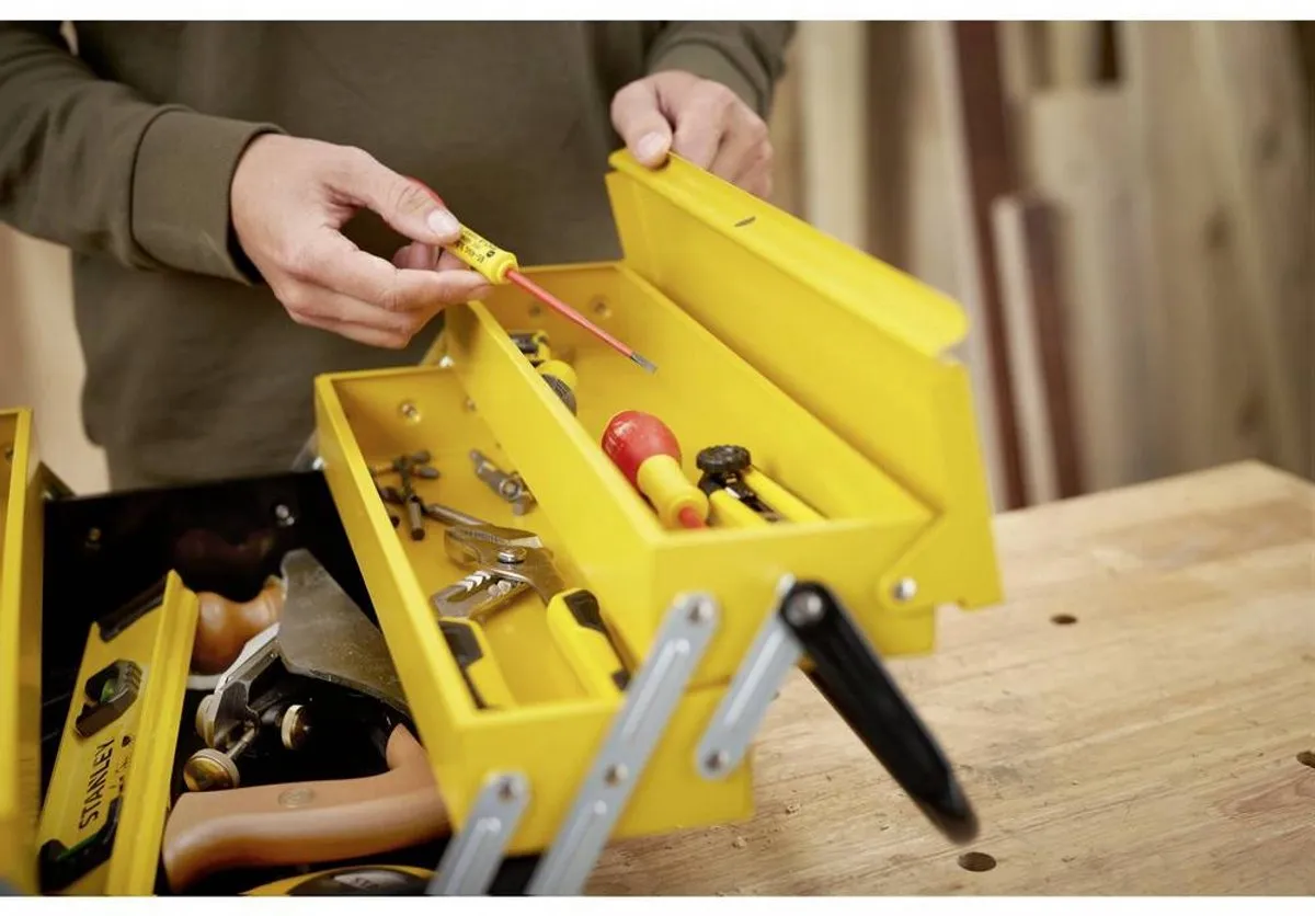 Stanley Gereedschapskoffer Metaal Cantilever 5 Laden - 1-94-738