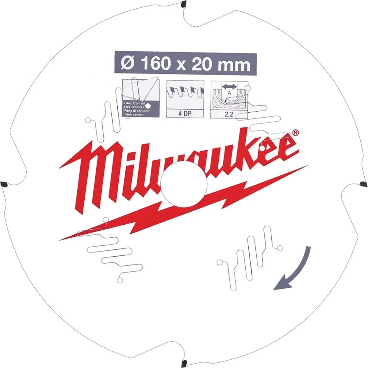 Milwaukee Cirkelzaagblad 4932471293