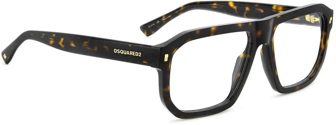Dsquared2 D2 0146 Brilmontuur - Havana