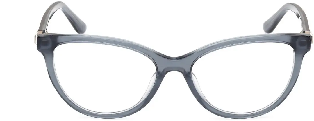GUESS GU50195 Brilmontuur - Light blue/horn