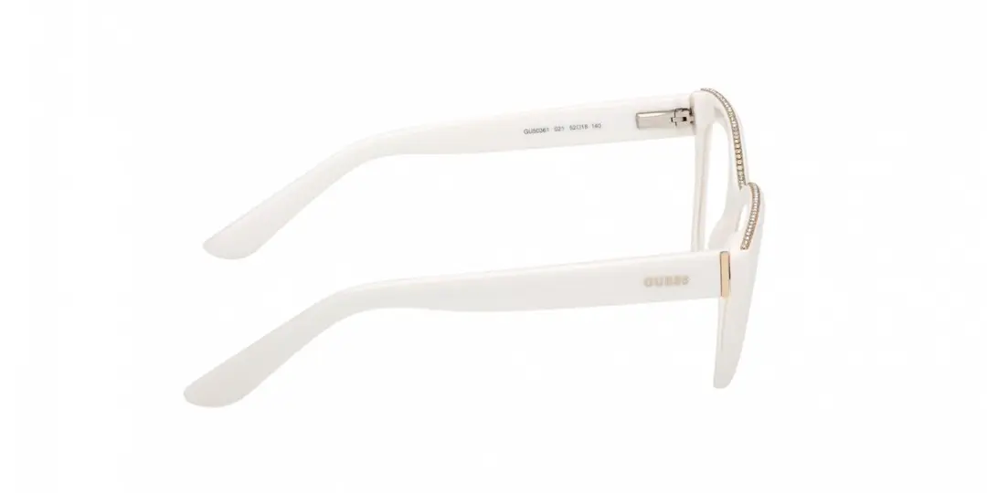 Guess GU50361 Brilmonturen - Shiny white