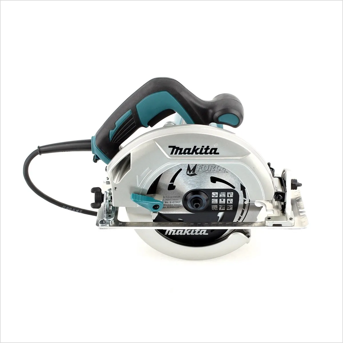 Makita HS 7601 J Handcirkelzaag 1200W - 190mm - Makpac - afbeelding 5 van 5