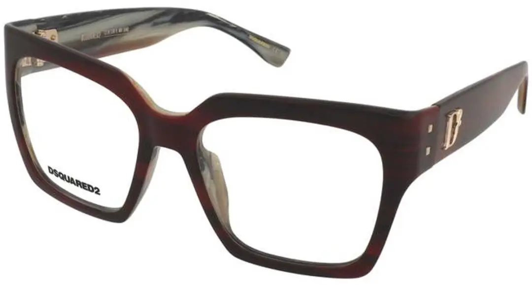 Dsquared2 D2 0151/G Bril - 1 Stuk - Bordeaux