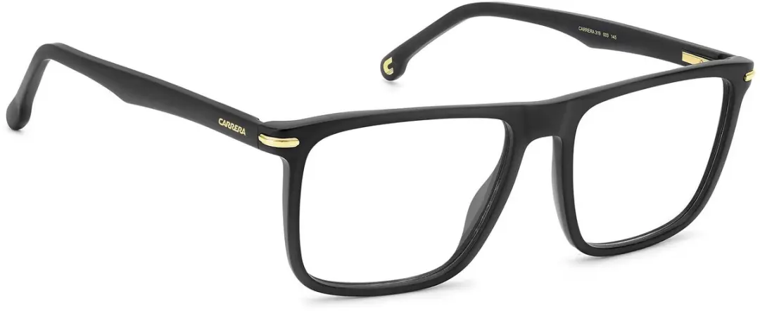 Carrera 319 Uniseks Brillenframe - Zwart