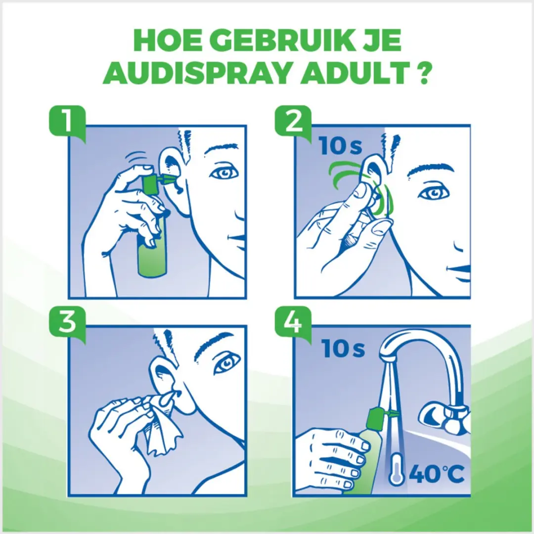 Audispray Oorspray Adult 2x50ml