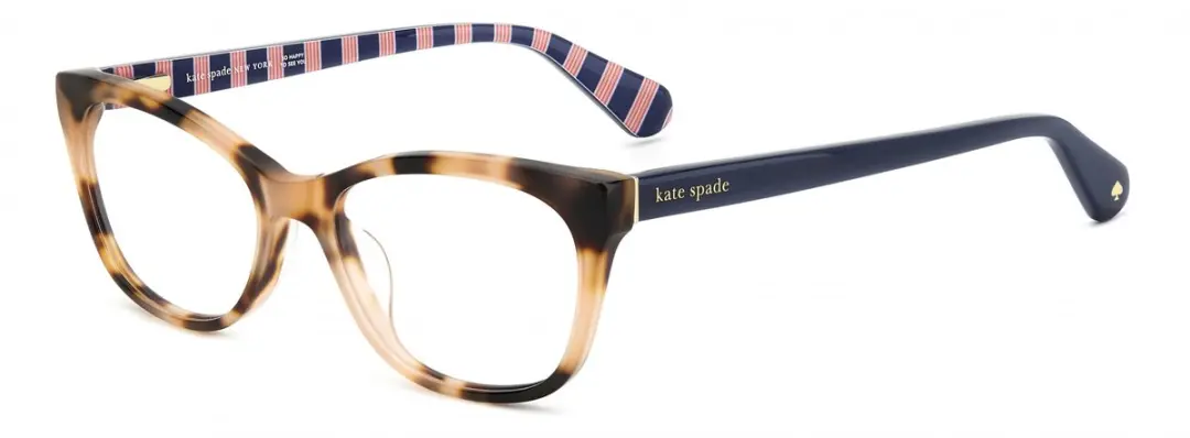 Kate Spade POSI Light Havana Brilmontuur