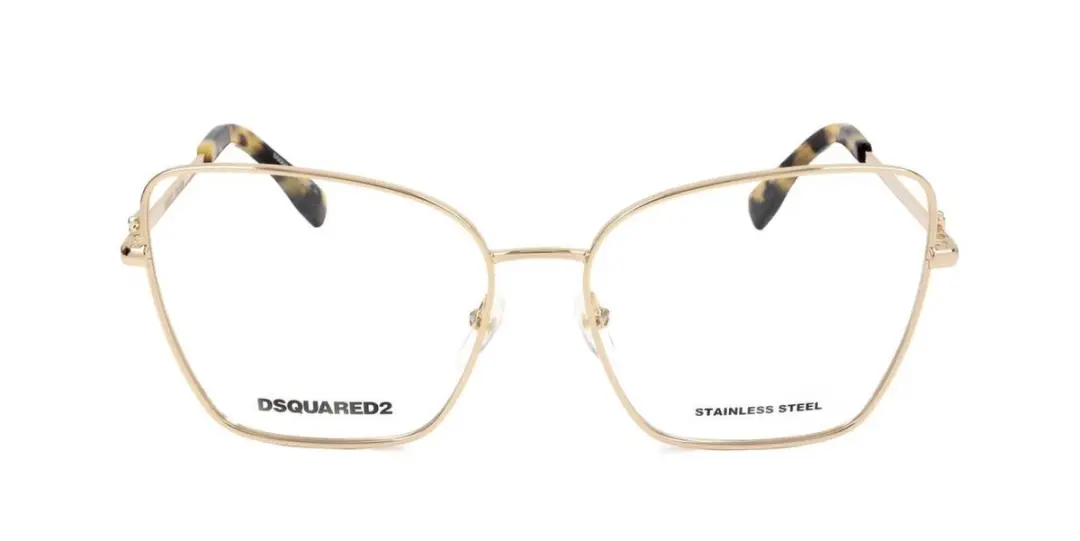 Dsquared2 D2 0039 Brilmontuur - Gold honey havana