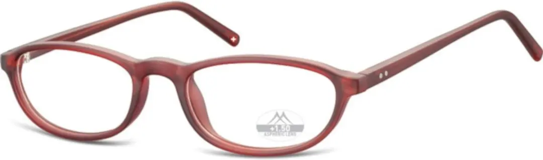 Montana Leesbril HMR57 Bordeaux +3.00