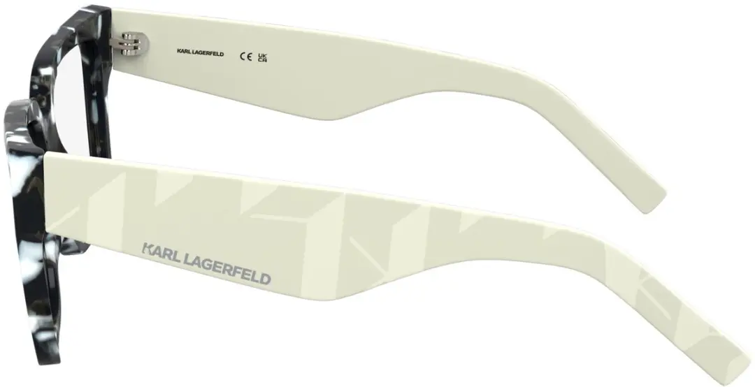 Karl Lagerfeld KL6201 Brilmontuur - Marble black