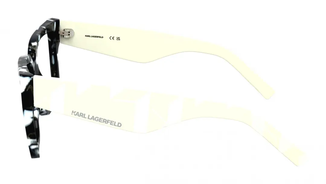 Karl Lagerfeld KL6201 Brilmontuur - Marble black