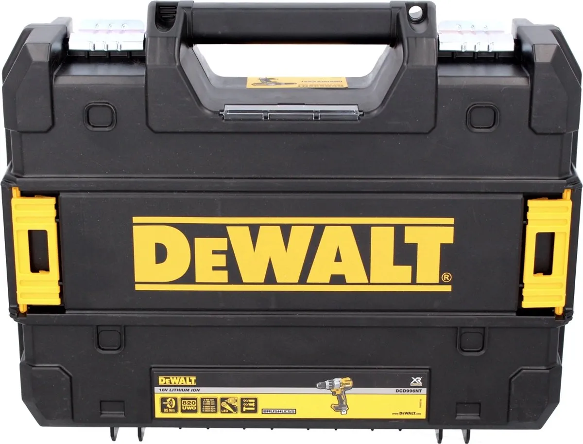 DeWalt DCD996P1 Klopboormachine 18V - 95Nm Borstelloos - 5Ah - 3 Snelheden - afbeelding 4 van 5