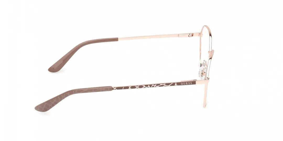 GUESS GU50169 Brilmontuur - Shiny rose gold