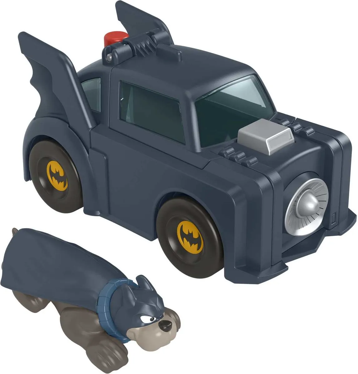 Fisher-Price Ace & Batmobile Speelset HGL19 - Blauw