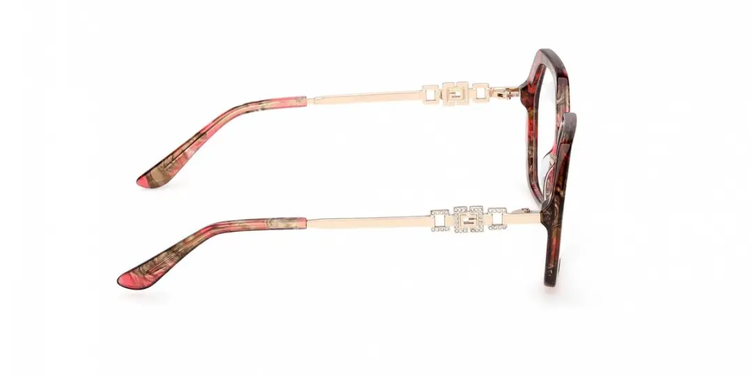 Guess GU50317 Brilmonturen - Bordeaux/Avana