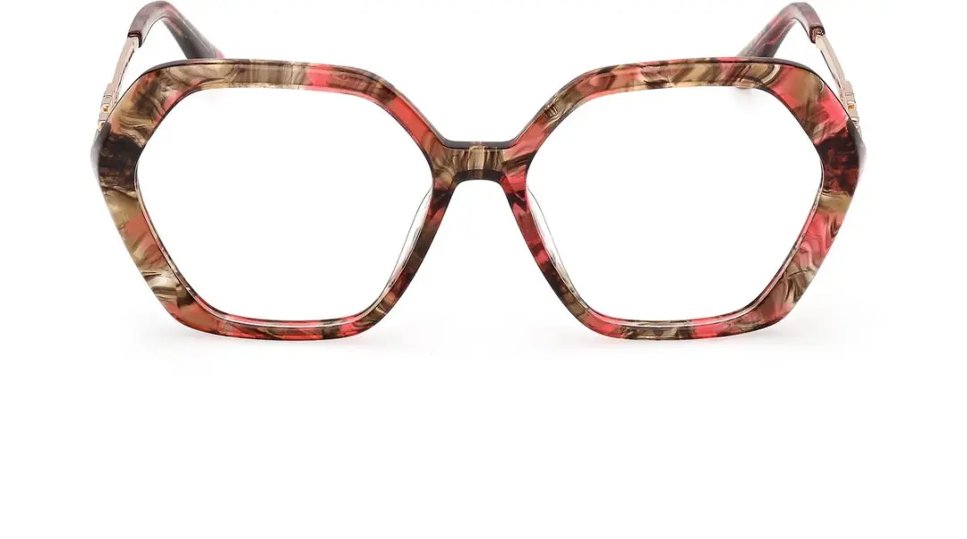 Guess GU50317 Brilmonturen - Bordeaux/Avana