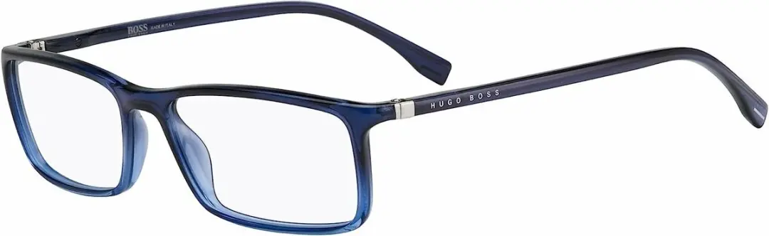 Hugo Boss BOSS 0680_IT Unisex Brilmontuur - Blauw Azure