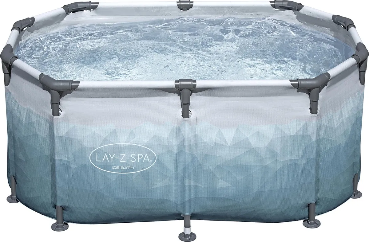 Lay-Z-Spa Glacial Dip Cold Plunge Herstellend IJS Badkuip voor 2 Personen