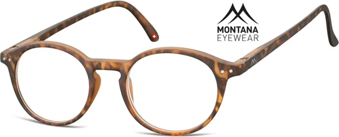 Montana Eyewear MR65A Leesbril +3.50 - Bruin Tortoise