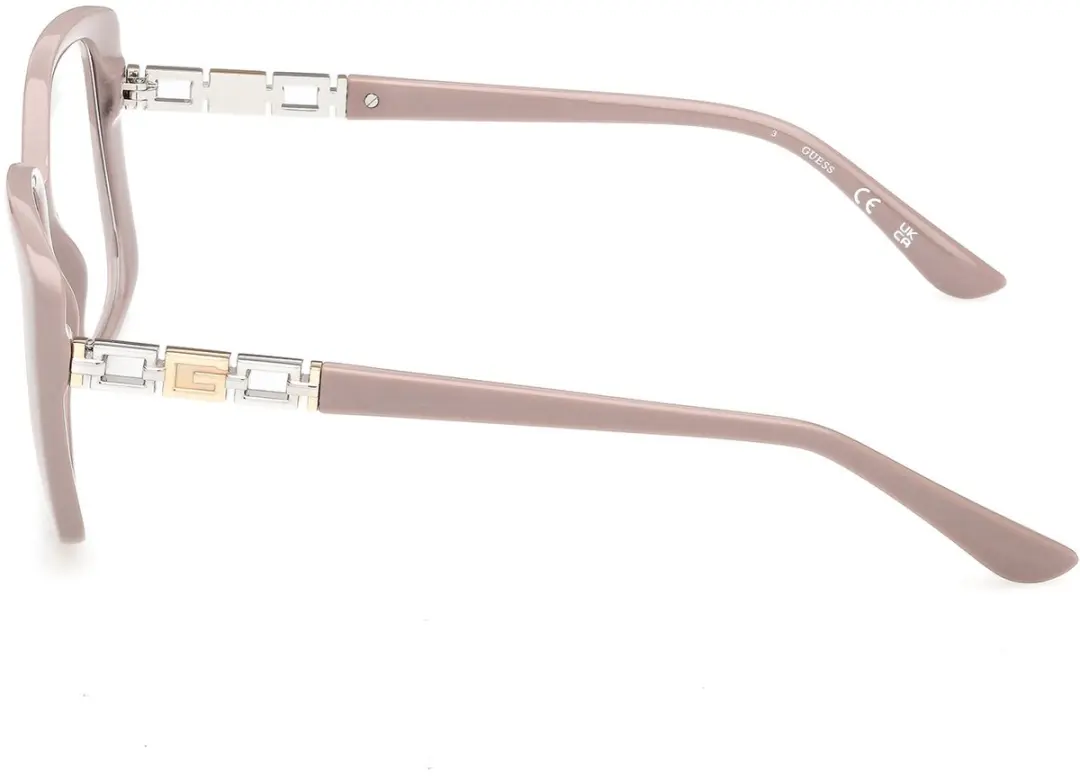 Guess WOMAN Brilmontuur GU50359 - Shiny beige
