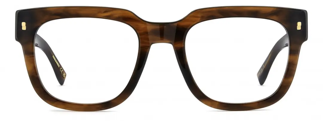 Dsquared2 D2 0181 Brilmontuur - Brown horn