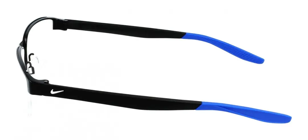 Nike 8138 N Brilmonturen - Satin Black/Racer Blue