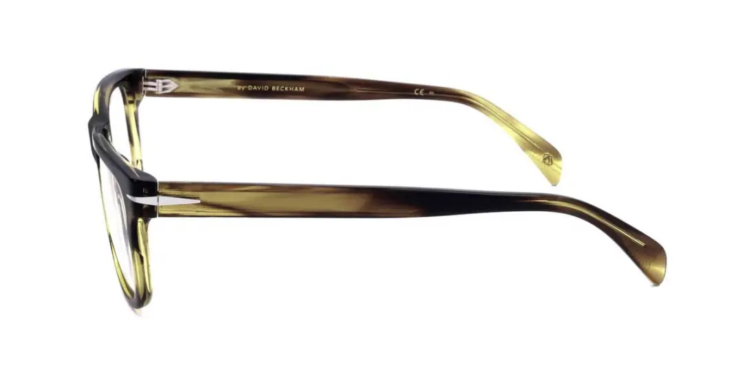 David Beckham DB 7085 Brilmontuur - Striped olive