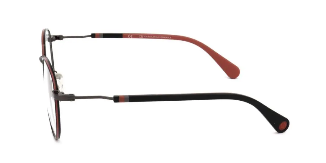 Carolina Herrera VHE144 Brilmonturen - Gun met mat zwart