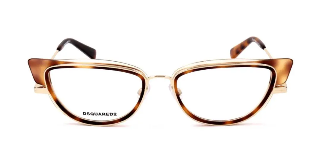 Dsquared2 DQ5303 Brilmontuur - Havana