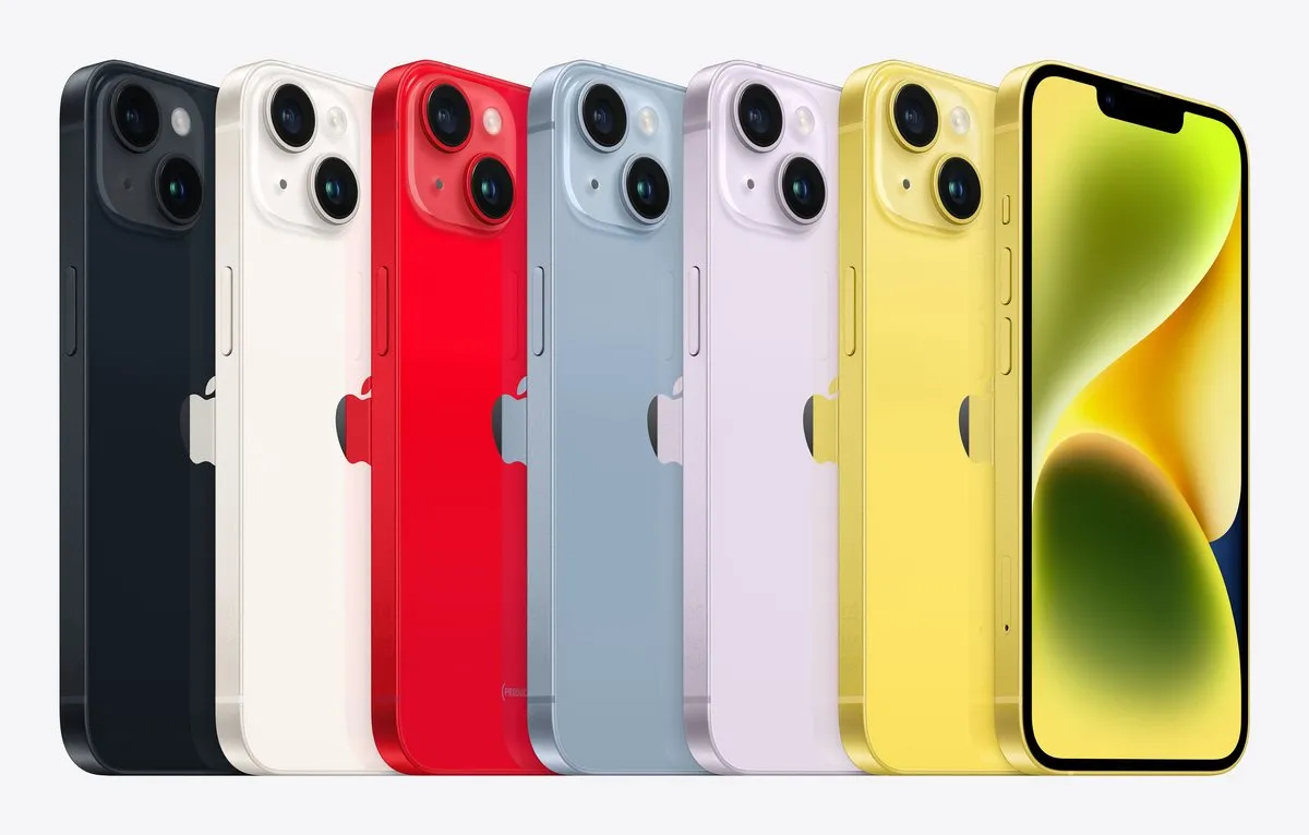 Apple iPhone 14 512GB Paars MPX93QL/A