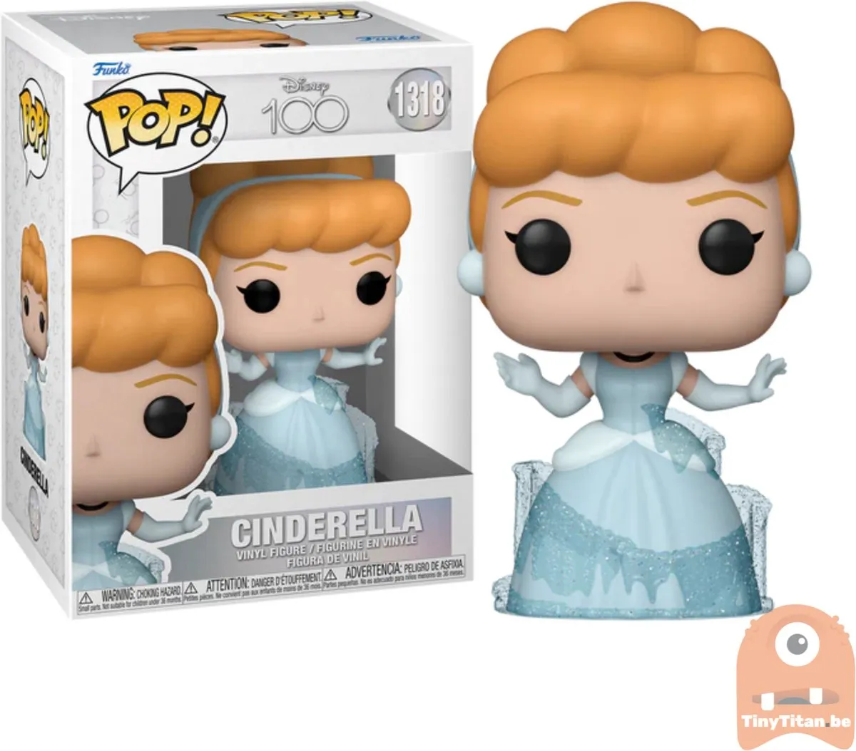 Disney Funko POP! Cinderella 67972 Verzamelfiguur - 9cm - Multicolor