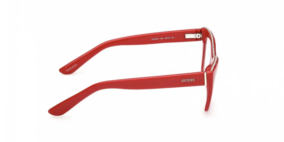 Guess GU50361 Brilmontuur - Rood