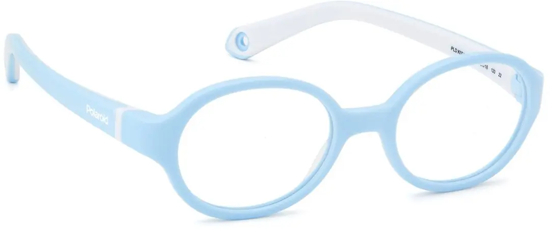 Polaroid Kinderen PLD K004 Brilmonturen - Azure white