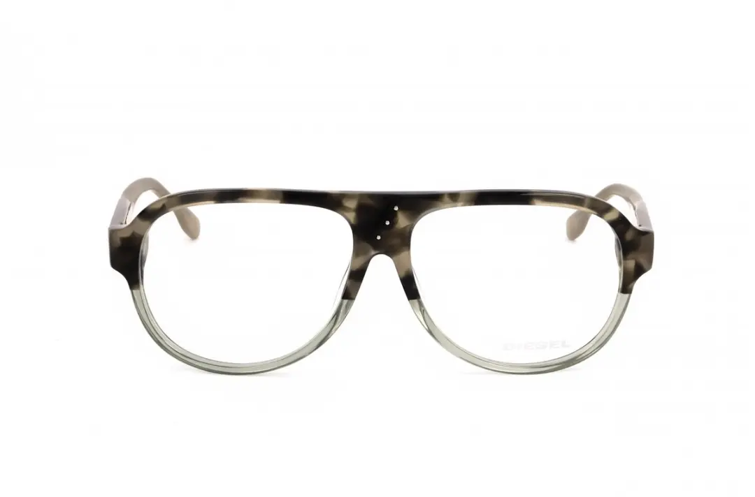 Diesel DL5003 Brilmontuur - Light Green/Havana