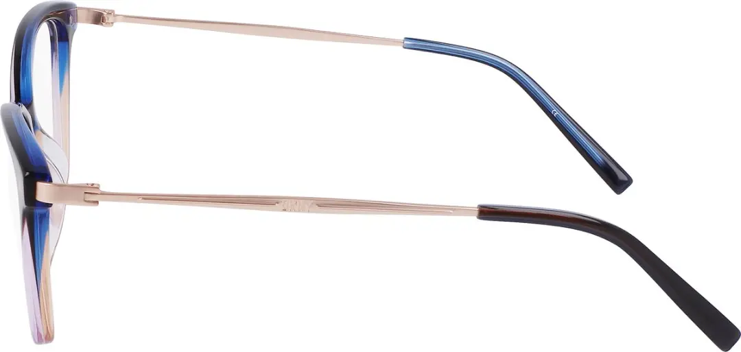 DKNY DK7010 N Brilmontuur - Crystal Navy/Peach Gradient