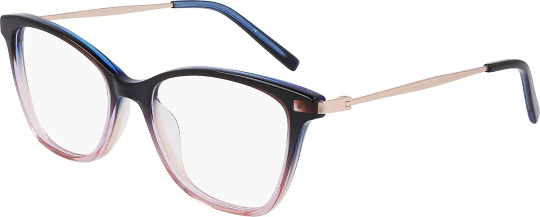 DKNY DK7010 N Brilmontuur - Crystal Navy/Peach Gradient