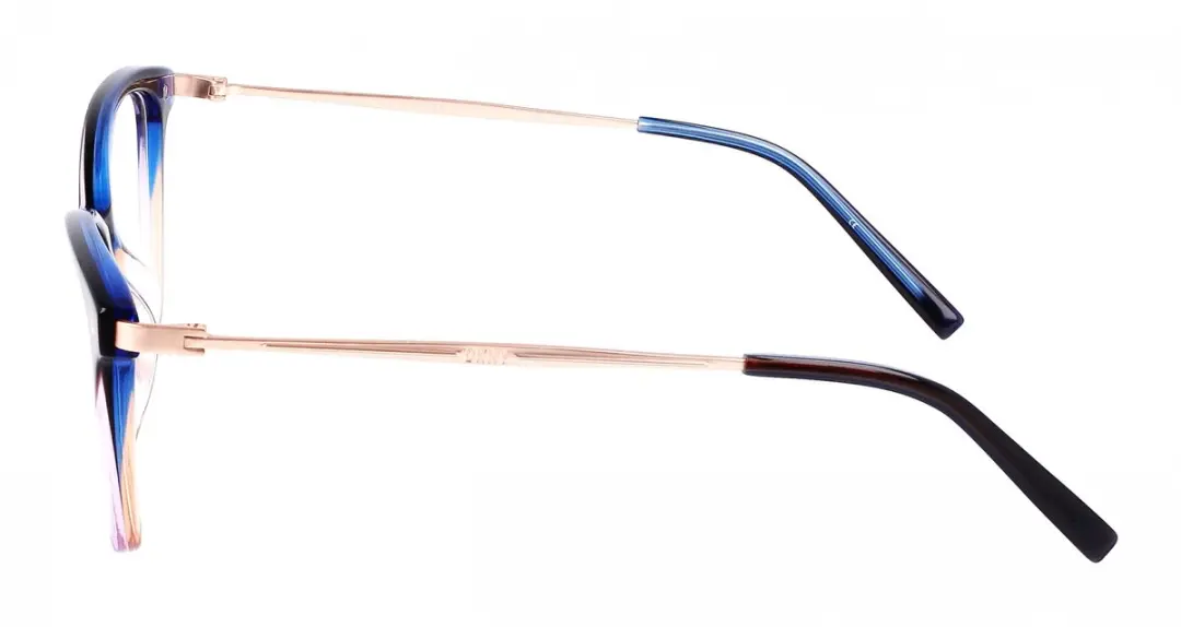 DKNY DK7010 N Brilmontuur - Crystal Navy/Peach Gradient