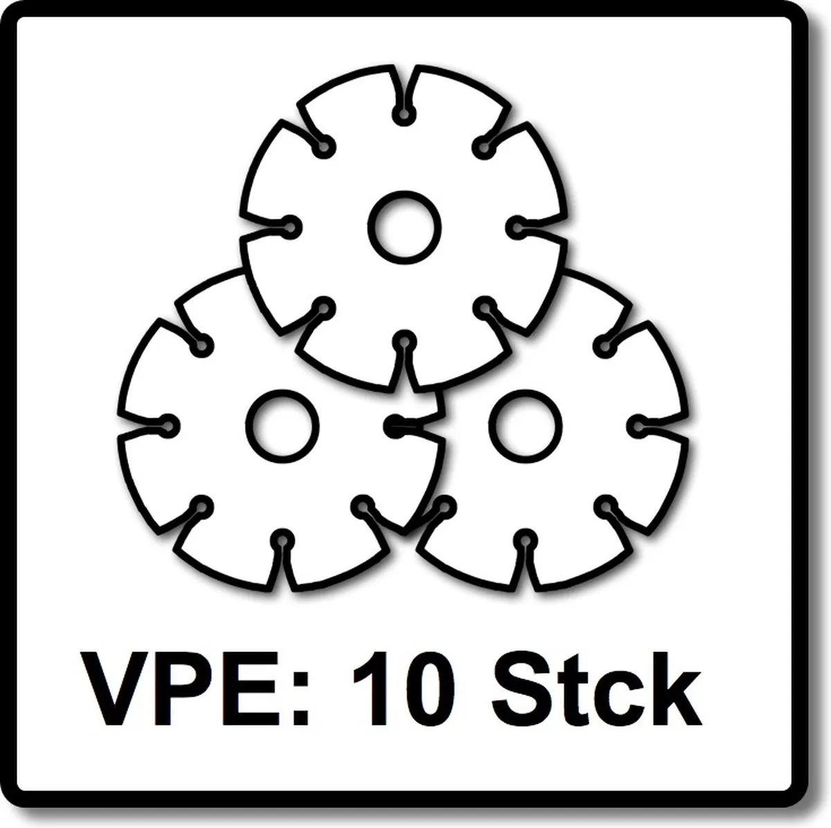 Makita Diamak Diamantdoorslijpschijf 125mm - 10 Stuks D-61139 - afbeelding 5 van 5